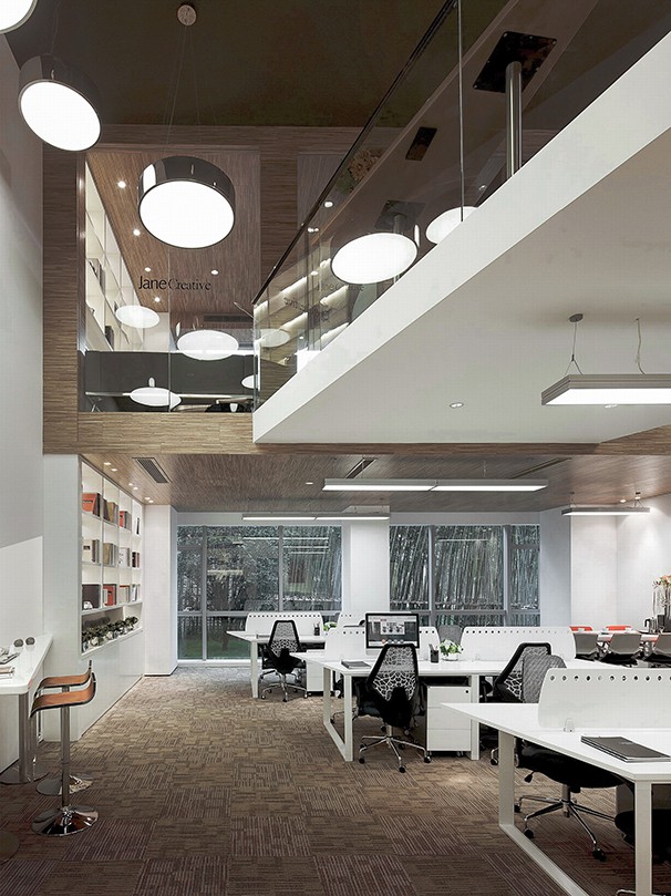 復式辦公室設(shè)計實景圖