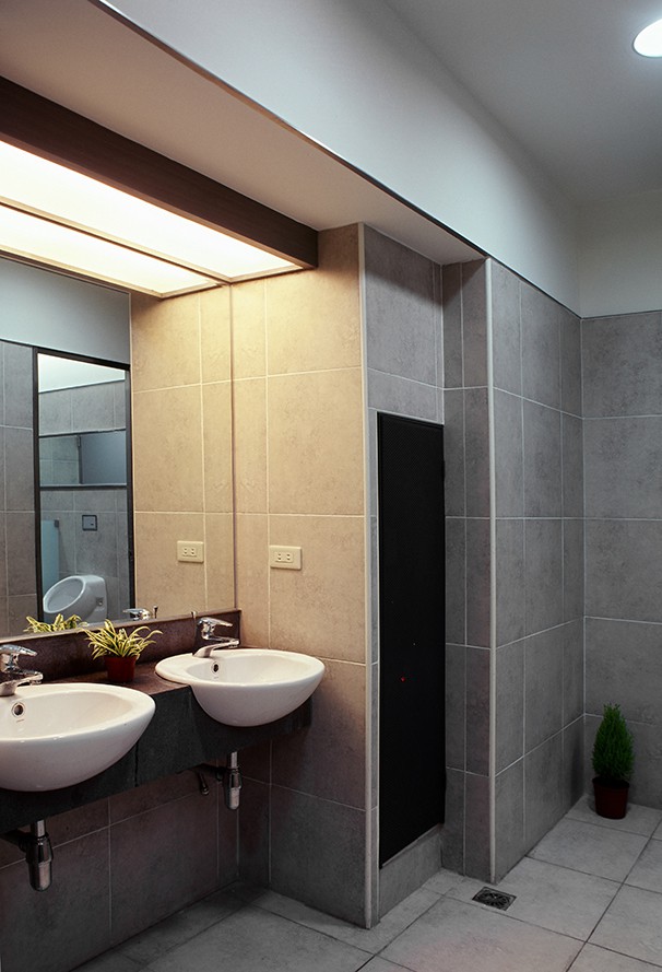 洗手間辦公室裝修設計實景圖